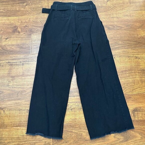 UO Urban Outfitters BDG Belted Black Culottes - Picture 10 of 10